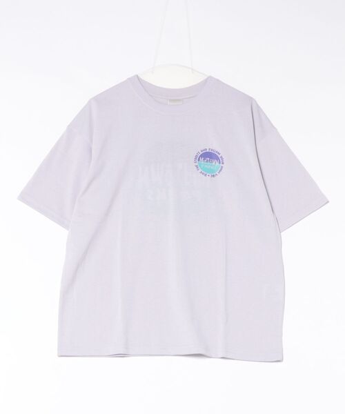 8(eight)(エイト)の「ロゴプリントビッグシルエットTシャツ(Tシャツ/カットソー・メンズ・ラベンダー/ブラック/ホワイト・X-LARGE/LL/L/LARGE/MEDIUM/M)」の3枚目の写真