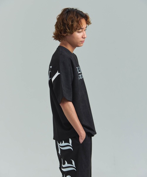 GALLIS ADDICTION(ガリスアディクション)の「GA Suede 刺繍 Tee(Tシャツ/カットソー・メンズ・アイボリー/ブラック/ブラック系2・M/L)」の7枚目の写真