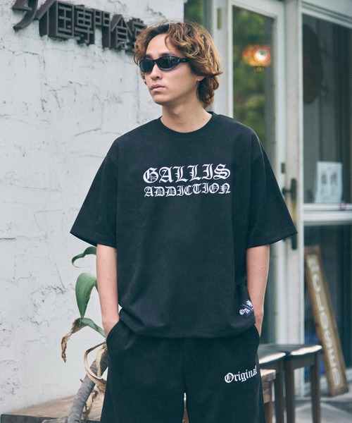 GALLIS ADDICTION(ガリスアディクション)の「GA Suede 刺繍 Tee(Tシャツ/カットソー・メンズ・アイボリー/ブラック/ブラック系2・M/L)」の21枚目の写真
