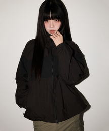 bounDary（バウンダリー）の「ナイロンウォッシングヴィンテージジャケット[ウォッシュドブラック]（ナイロンジャケット）」