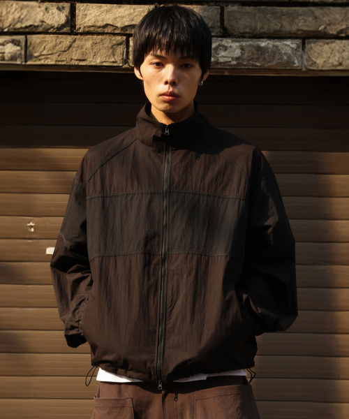 bounDary（バウンダリー）の「ナイロンウォッシングヴィンテージジャケット[ウォッシュドブラック]（ナイロンジャケット・レディース・その他・1/2）」の7枚目の写真