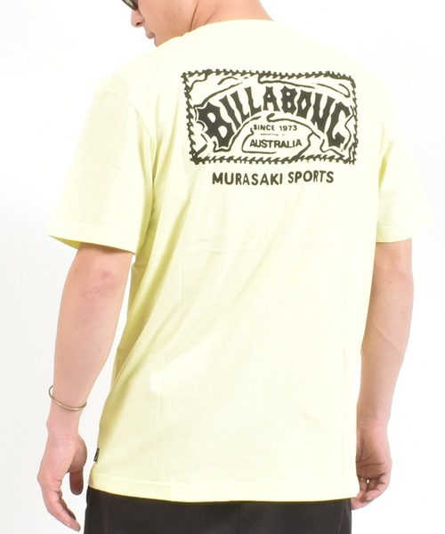 ムラサキスポーツ（ムラサキスポーツ）の「【ムラサキスポーツ限定】MURASAKI ムラサキ × BILLABONG ビラボン コラボレーション 半袖 Tシャツ BG01AU42（Tシャツ/カットソー・メンズ・ブラック/ホワイト/ライトグリーン・L/XL/M）」の3枚目の写真