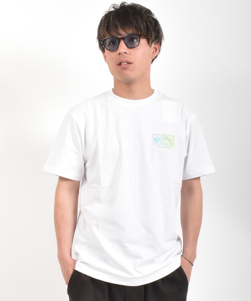 ムラサキスポーツ（ムラサキスポーツ）の「【ムラサキスポーツ限定】MURASAKI ムラサキ × BILLABONG ビラボン コラボレーション 半袖 Tシャツ BG01AU42（Tシャツ/カットソー・メンズ・ブラック/ホワイト/ライトグリーン・L/XL/M）」の4枚目の写真