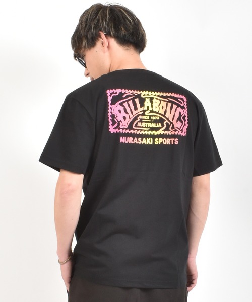 ムラサキスポーツ（ムラサキスポーツ）の「【ムラサキスポーツ限定】MURASAKI ムラサキ × BILLABONG ビラボン コラボレーション 半袖 Tシャツ BG01AU42（Tシャツ/カットソー・メンズ・ブラック/ホワイト/ライトグリーン・L/XL/M）」の9枚目の写真
