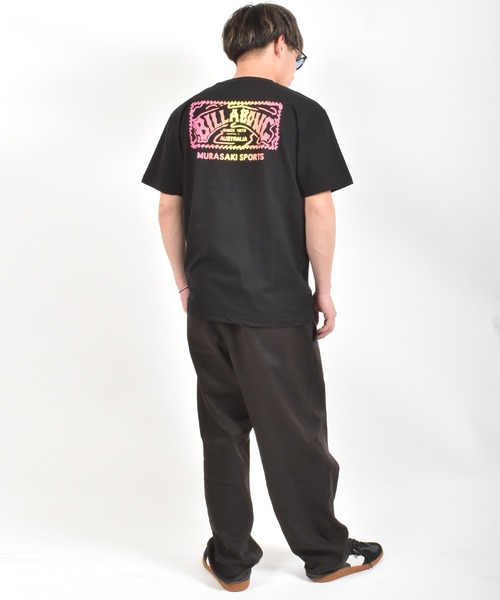ムラサキスポーツ（ムラサキスポーツ）の「【ムラサキスポーツ限定】MURASAKI ムラサキ × BILLABONG ビラボン コラボレーション 半袖 Tシャツ BG01AU42（Tシャツ/カットソー・メンズ・ブラック/ホワイト/ライトグリーン・L/XL/M）」の11枚目の写真