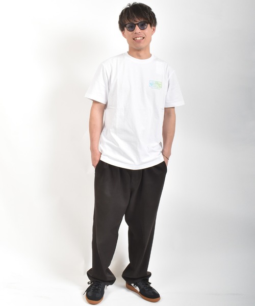 ムラサキスポーツ（ムラサキスポーツ）の「【ムラサキスポーツ限定】MURASAKI ムラサキ × BILLABONG ビラボン コラボレーション 半袖 Tシャツ BG01AU42（Tシャツ/カットソー・メンズ・ブラック/ホワイト/ライトグリーン・L/XL/M）」の6枚目の写真
