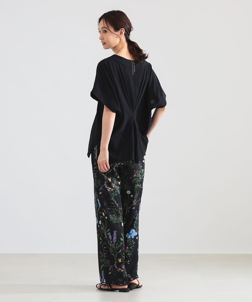 Demi-Luxe BEAMS(デミルクス ビームス)の「コットン Vネック ブラウス(シャツ/ブラウス・レディース・ホワイト/ブラック・ONE SIZE)」の8枚目の写真