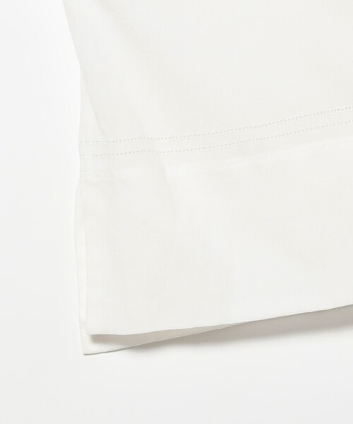 Demi-Luxe BEAMS(デミルクス ビームス)の「コットン Vネック ブラウス(シャツ/ブラウス・レディース・ホワイト/ブラック・ONE SIZE)」の14枚目の写真