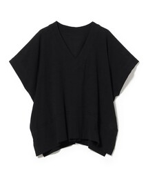 Demi-Luxe BEAMS | コットン Vネック ブラウス(シャツ/ブラウス)