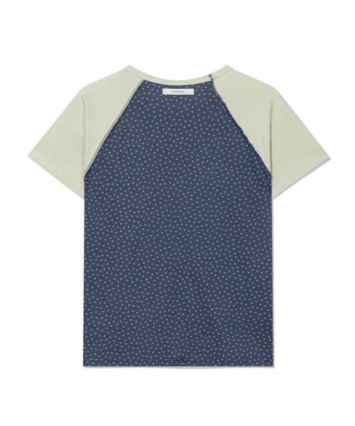 UGLY SHADOW(アグリーシャドウ)の「STAR CONTRAST RAGLAN T-SHIRT(NAVY)(Tシャツ/カットソー・レディース・その他・FREE)」の4枚目の写真