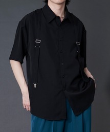 Ellno Loset（エルノロゼット）の「サスペンダーアシメデザインシャツ（シャツ/ブラウス）」