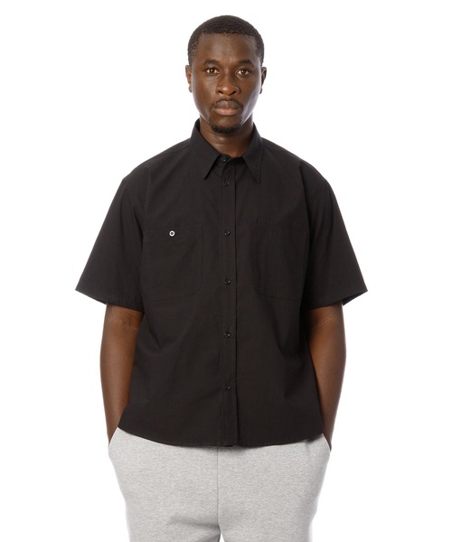 Sandinista(サンディニスタ)の「Gentle Work S/S Shirt / ワーク半袖シャツ(シャツ/ブラウス・メンズ・オリーブ/ブラック/ホワイト・SMALL/MEDIUM/LARGE)」の3枚目の写真