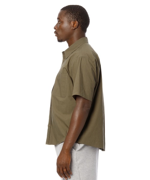 Sandinista(サンディニスタ)の「Gentle Work S/S Shirt / ワーク半袖シャツ(シャツ/ブラウス・メンズ・オリーブ/ブラック/ホワイト・SMALL/MEDIUM/LARGE)」の10枚目の写真