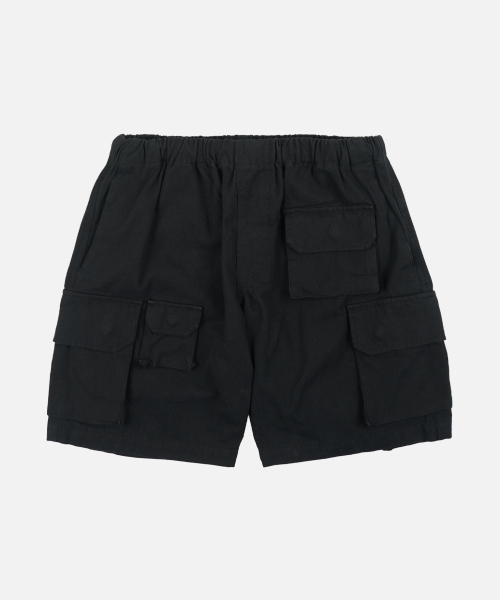 CANVAS MULTI POCKET SHORTS _ BLACK（その他パンツ）｜FRIZMWORKS（フ