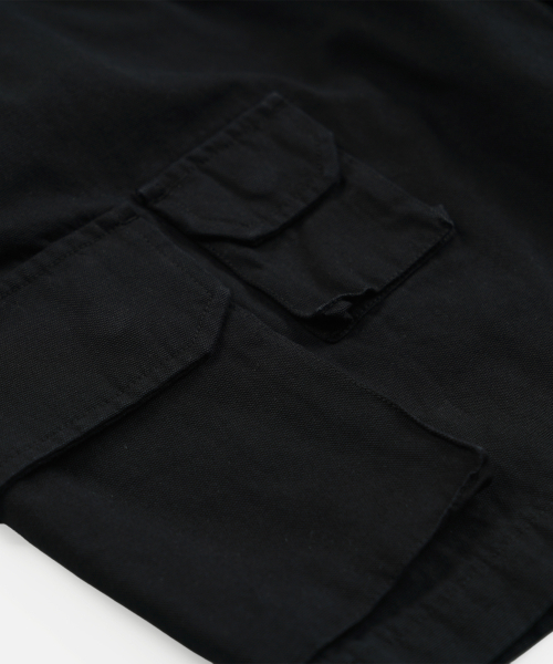 FRIZMWORKS（フリズムワークス）の「CANVAS MULTI POCKET SHORTS _ BLACK（その他パンツ・メンズ・その他・SMALL/MEDIUM/LARGE/X-LARGE）」の7枚目の写真