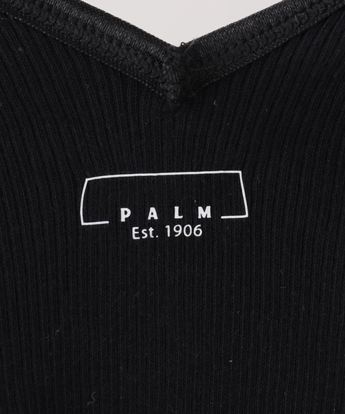 PALM(パーム)の「《追加》PALM/パーム 2×2RIB BRACAMISOLE PLTY-A1002(インナーウェア/肌着・レディース・ブラック/カーキ/ベージュ系その他・FREE)」の9枚目の写真