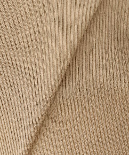 PALM(パーム)の「《追加》PALM/パーム 2×2RIB BRACAMISOLE PLTY-A1002(インナーウェア/肌着・レディース・ブラック/カーキ/ベージュ系その他・FREE)」の12枚目の写真