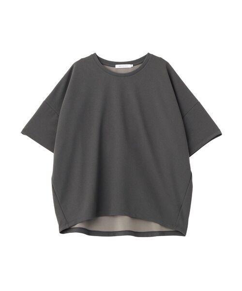 AMERICAN HOLIC(アメリカンホリック)の「【WEB限定】バックフリル半袖プルオーバー(Tシャツ/カットソー・レディース・チャコールグレー/オフホワイト/ネイビー/ブラック/ライトベージュ・M/L)」の17枚目の写真