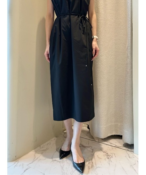 COLUMN(コラム)の「COLUMN / ノースリーブコクーンワンピース(ワンピース・レディース・ベージュ/ブラック・36/38)」の11枚目の写真
