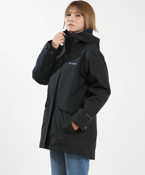 Columbia(コロンビア)の「columbia/コロンビア 2WAY ジャケット XR9814(その他アウター・レディース・ブラック・L/M)」の1枚目の写真
