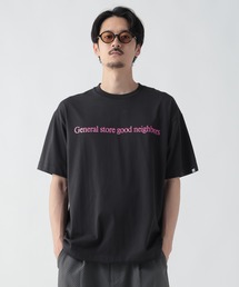 カラーロゴプリントTシャツ
