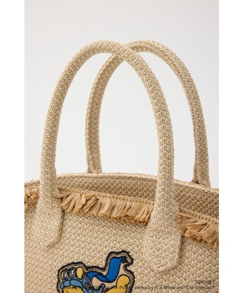 Disney SERIES CREATED by MUS(ディズニーシリーズクリエイテッドバイエムユーエス)の「MD BASKET バッグ / POOH(かごバッグ・レディース・キャメル/ブラック・FREE)」の22枚目の写真