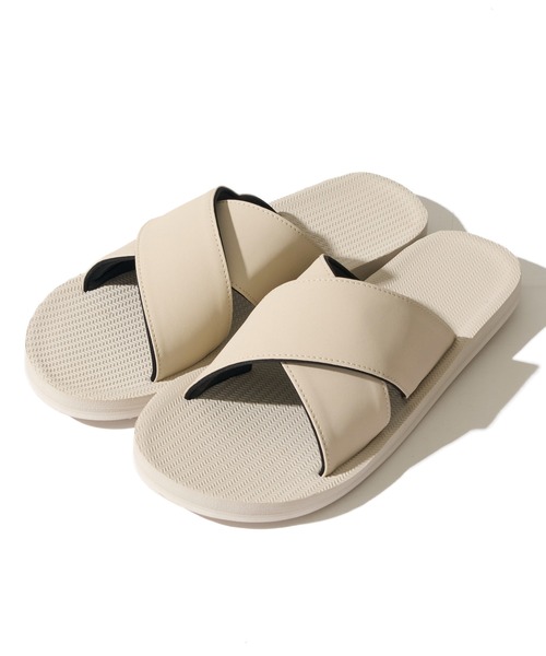 Indosole(インドソール)の「【Indosole/インドソール】ESSNTLS CROSS SANDALS(サンダル・メンズ・グリーン/ブラック/ネイビー/ベージュ/ホワイト/ブラウン・MEDIUM/LARGE/X-LARGE)」の7枚目の写真