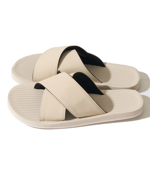 Indosole(インドソール)の「【Indosole/インドソール】ESSNTLS CROSS SANDALS(サンダル・メンズ・グリーン/ブラック/ネイビー/ベージュ/ホワイト/ブラウン・MEDIUM/LARGE/X-LARGE)」の13枚目の写真