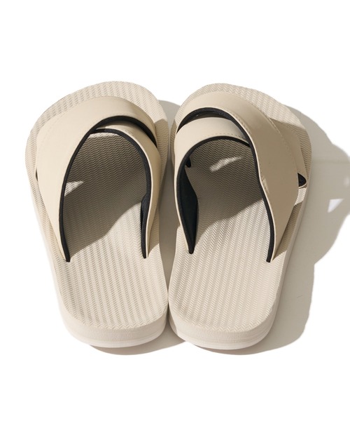 Indosole(インドソール)の「【Indosole/インドソール】ESSNTLS CROSS SANDALS(サンダル・メンズ・グリーン/ブラック/ネイビー/ベージュ/ホワイト/ブラウン・MEDIUM/LARGE/X-LARGE)」の14枚目の写真