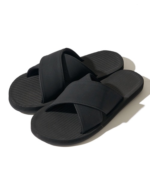 Indosole(インドソール)の「【Indosole/インドソール】ESSNTLS CROSS SANDALS(サンダル・メンズ・グリーン/ブラック/ネイビー/ベージュ/ホワイト/ブラウン・MEDIUM/LARGE/X-LARGE)」の8枚目の写真