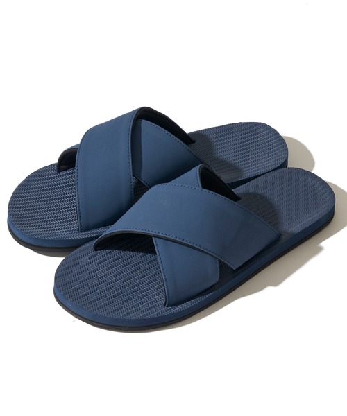 Indosole(インドソール)の「【Indosole/インドソール】ESSNTLS CROSS SANDALS(サンダル・メンズ・グリーン/ブラック/ネイビー/ベージュ/ホワイト/ブラウン・MEDIUM/LARGE/X-LARGE)」の12枚目の写真