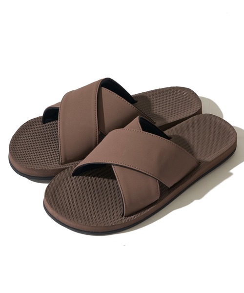 Indosole(インドソール)の「【Indosole/インドソール】ESSNTLS CROSS SANDALS(サンダル・メンズ・グリーン/ブラック/ネイビー/ベージュ/ホワイト/ブラウン・MEDIUM/LARGE/X-LARGE)」の9枚目の写真