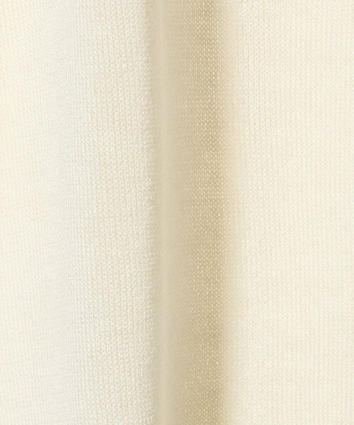 BEAUTY&YOUTH UNITED ARROWS(ビューティーアンドユースユナイテッドアローズ)の「【WEB限定 Wardrobe DAILY MINIMAL】ハーフスリーブ シアーカーディガン ウォッシャブル(カーディガン/ボレロ・レディース・ライム/ダークブラウン/ホワイト・FREE)」の18枚目の写真