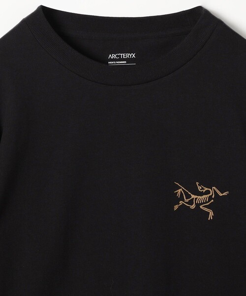 ARC'TERYX（アークテリクス）の「ARC'TERYX/アークテリクス Kragg Cotton LS M（Tシャツ/カットソー・メンズ・ブラック/ホワイト・MEDIUM/LARGE/SMALL/X-LARGE）」の4枚目の写真