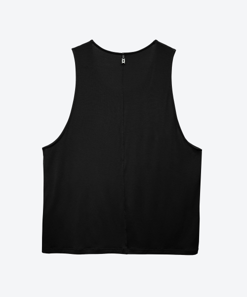 UNTAGE（アンテージ）の「ワイドショルダーシルキー袖なしTシャツ[ブラック(ユニセックス)]_UTT-ST71（Tシャツ/カットソー・メンズ・その他・MEDIUM/LARGE）」の6枚目の写真