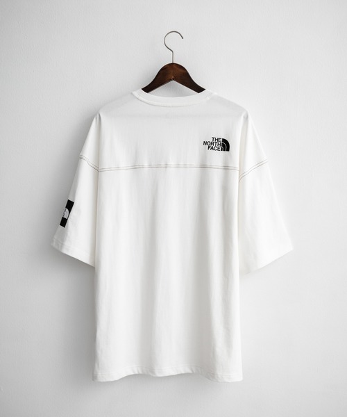 THE NORTH FACE(ザノースフェイス)の「THE NORTH FACE WHITE LABEL STITCH DYEING S/S R/TEE オーバーサイズステッチラインワンポイントロゴピグメント加工半袖Tシャツ(Tシャツ/カットソー・メンズ・チャコールグレー/ベージュ/ホワイト・XL/M/XXL/L)」の22枚目の写真