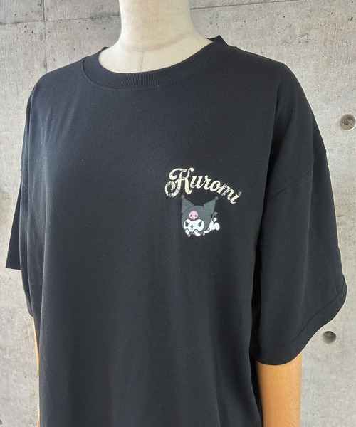 GLAMOROUS JANE(グラマラスジェーン)の「クロミバックプリントTシャツ(Tシャツ/カットソー・レディース・ブラック/オフホワイト/杢グレー・FREE)」の16枚目の写真