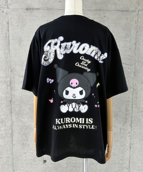 GLAMOROUS JANE(グラマラスジェーン)の「クロミバックプリントTシャツ(Tシャツ/カットソー・レディース・ブラック/オフホワイト/杢グレー・FREE)」の18枚目の写真