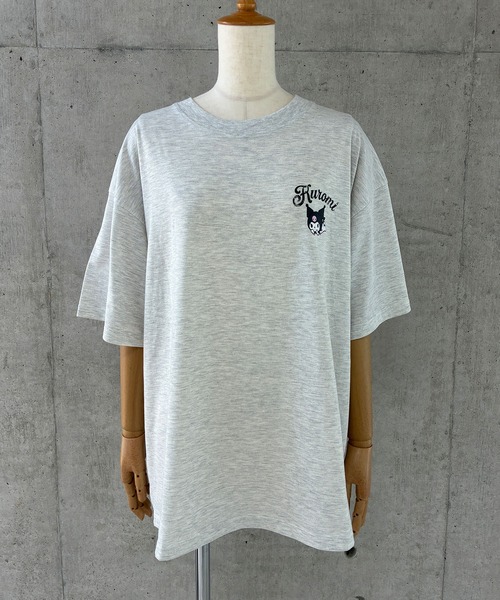 GLAMOROUS JANE(グラマラスジェーン)の「クロミバックプリントTシャツ(Tシャツ/カットソー・レディース・ブラック/オフホワイト/杢グレー・FREE)」の19枚目の写真