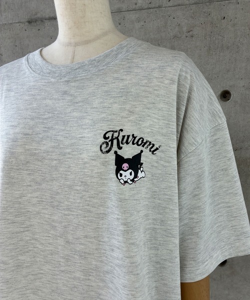 GLAMOROUS JANE(グラマラスジェーン)の「クロミバックプリントTシャツ(Tシャツ/カットソー・レディース・ブラック/オフホワイト/杢グレー・FREE)」の20枚目の写真