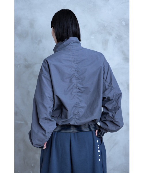 TAMYU(タミュー)の「TAMYU - 3D Pocket Nylon Jacket / 立体ポケットナイロンジャケット(ブルゾン・メンズ・グレー/ブラック・FREE)」の10枚目の写真