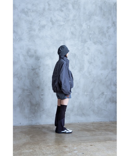 TAMYU(タミュー)の「TAMYU - 3D Pocket Nylon Jacket / 立体ポケットナイロンジャケット(ブルゾン・メンズ・グレー/ブラック・FREE)」の19枚目の写真