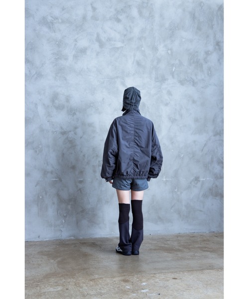 TAMYU(タミュー)の「TAMYU - 3D Pocket Nylon Jacket / 立体ポケットナイロンジャケット(ブルゾン・メンズ・グレー/ブラック・FREE)」の20枚目の写真