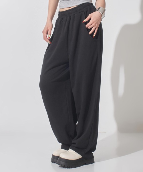 ANAP(アナップ)の「マルチway袖風ベルト付きスウェットコクーンパンツ(その他パンツ・レディース・ピンク/ブラック/グレー・F)」の15枚目の写真