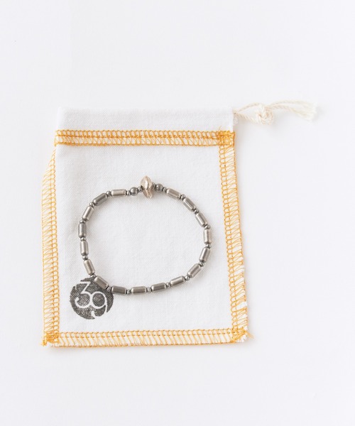 SunKu(サンク)の「SunKu/サンク Silver Pipe Beads Bracelet シルバー パイプ ビーズ ブレスレット ビンテージ ヴィンテージ アンティーク調 アメカジ メンズ レディース 2026年 夏 夏服(ネックレス・メンズ・シルバー・FREE)」の2枚目の写真