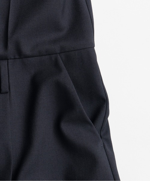 PRANK PROJECT(プランクプロジェクト)の「【2026Autumn Pre-Order】スーチングワイドジャンプスーツ / Suiting Wide Jumpsuit(つなぎ/オールインワン・レディース・グレイッシュベージュ/ネイビー・38/36)」の17枚目の写真