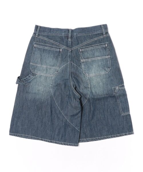 GREEN BOWL(グリーンボウル)の「グリーンボウル【GREEN BOWL】Denim Washing Bermuda shorts/バミューダショーツ(デニムパンツ・レディース・インディゴブルー・M/L)」の11枚目の写真