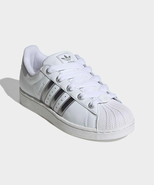 adidas（アディダス）の「スーパースター II シューズ / SUPERSTAR II / アディダスオリジナルス adidas Originals（スニーカー・レディース・ホワイト・24.0cm/26.0cm/24.5cm/25.0cm/25.5cm/23.5cm/22.5cm/23.0cm/22.0cm）」の4枚目の写真