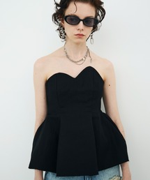 JOSE MOON | CONTRAST BUSTIER/コントラストビスチェ(その他トップス)