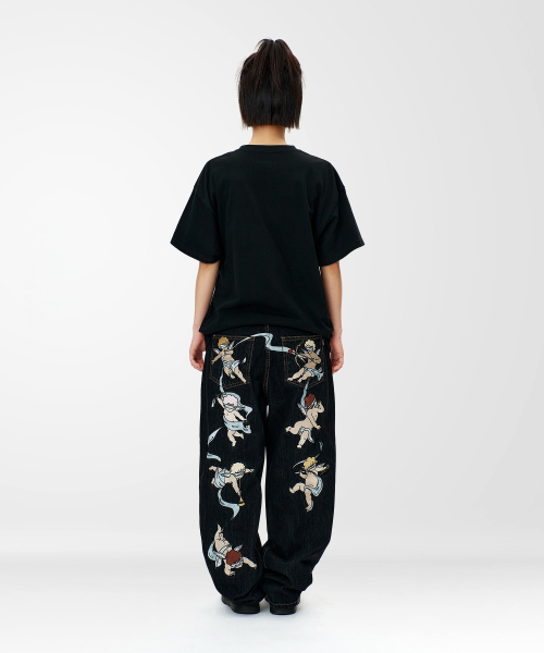 LAUGHER（ラファー）の「ラッパーシグネチャーロゴTシャツ - ブラック（Tシャツ/カットソー・レディース・その他・MEDIUM/LARGE/X-LARGE）」の10枚目の写真